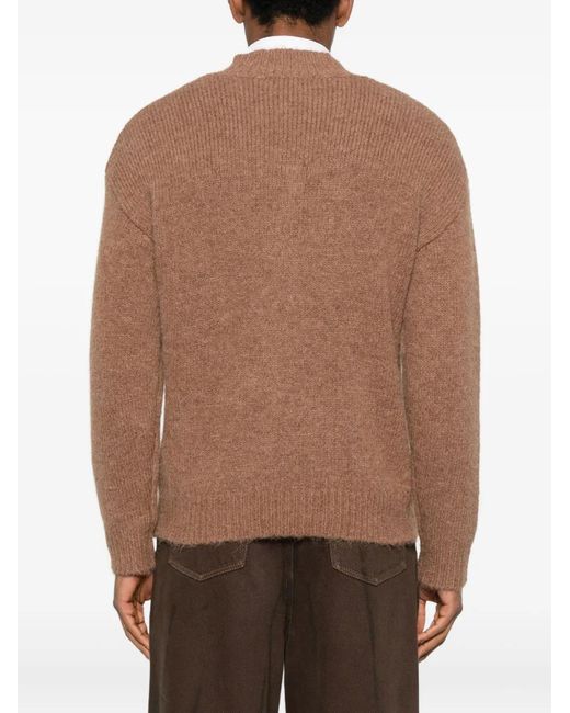 Entire studios Brown Deco V-Neck Sweater