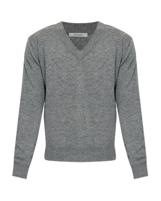 Entire studios Gray V-Neck Sweater