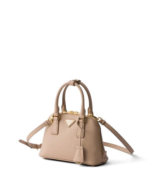 Prada Natural Promenade Saffiano Mini Bag