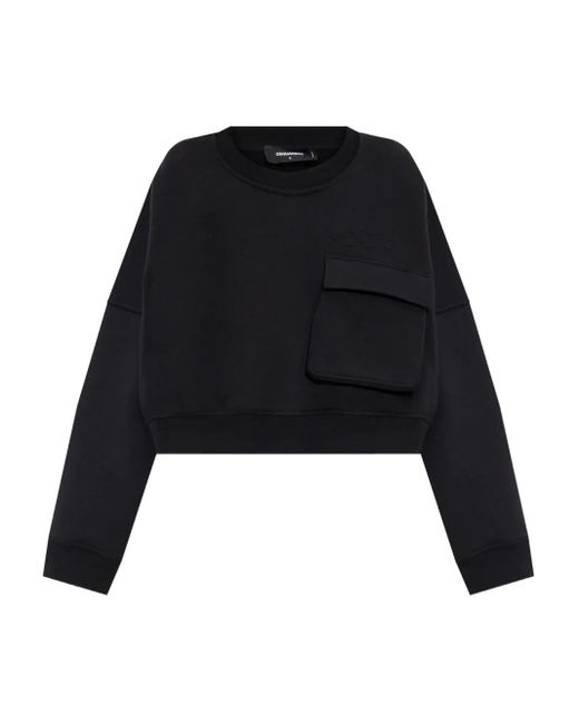 DSquared² Black Sweatshirts