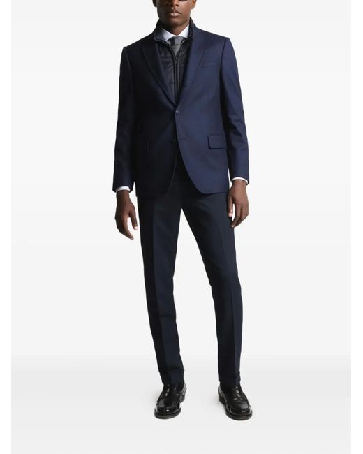 Fay Blue Double-Layered Jacket for men