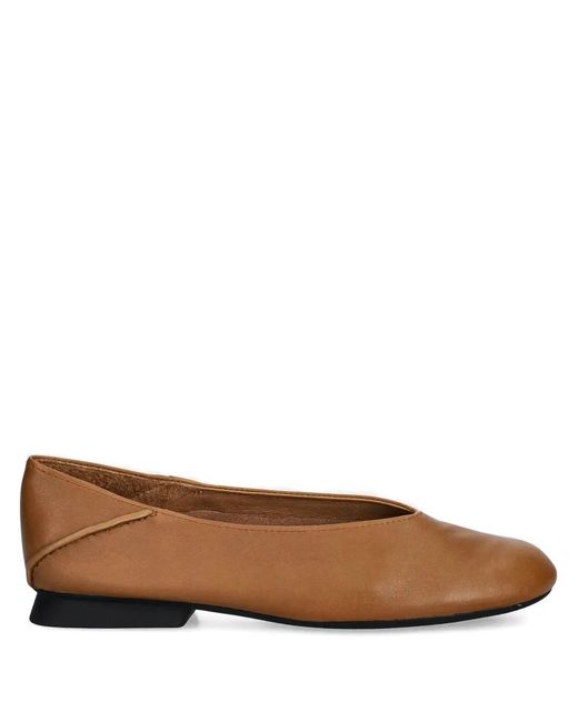 Camper Brown Casi Myra Ballet Flats
