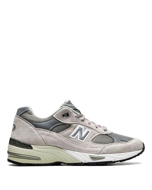 New Balance White Made In Uk 991 Sneakers