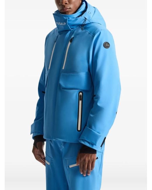 Chaqueta John Con Capucha Fusalp de hombre de color Blue