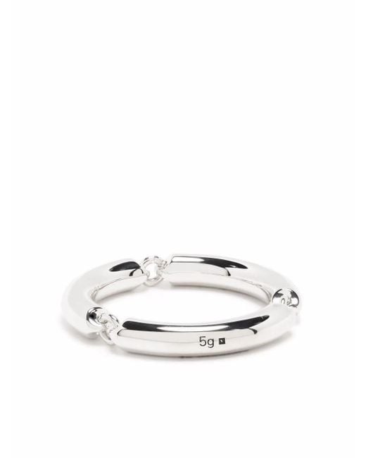 Le Gramme White Polierter 5G Ring