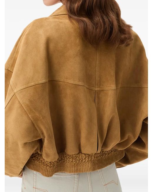 Versace Natural Suede Blouson