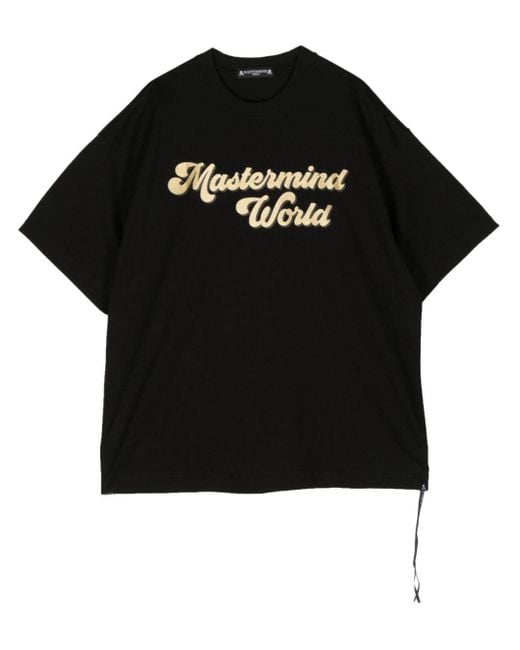 T-shirt Glitter Skull di MASTERMIND WORLD in Black da Uomo