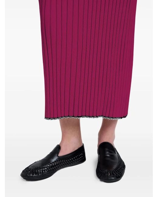 Proenza Schouler Purple Maia Dress