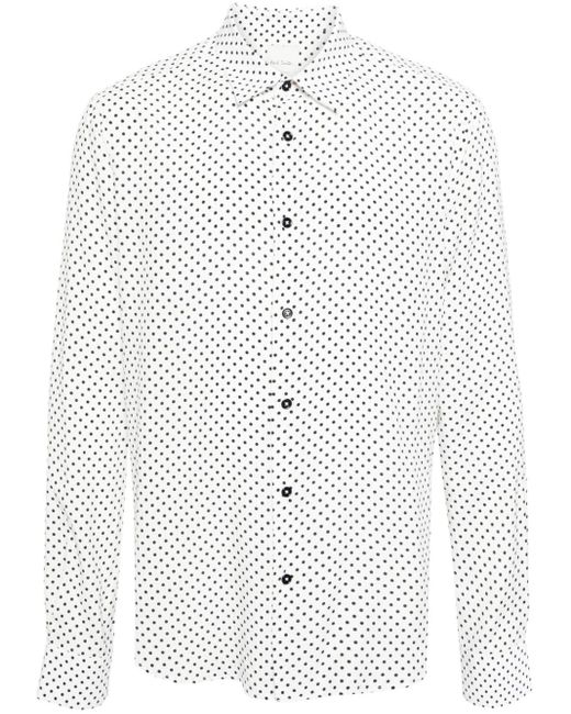 Paul Smith Hemd mit Polka Dots in White für Herren