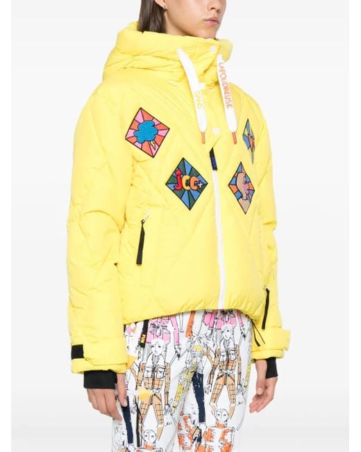 ROSSIGNOL イエロー ダウンジャケット Rossignol X Jcc Lumy Down Bomber Ski Jacket in Yellow | Lyst