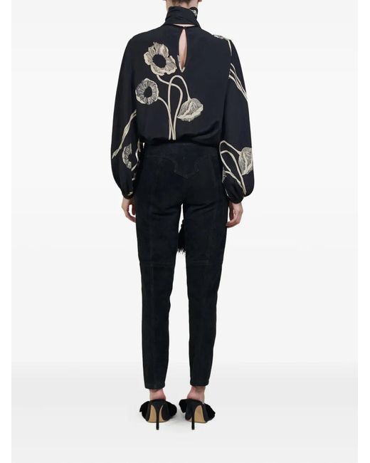 Johanna Ortiz Black Shadow Origin Hose Mit Einsätzen