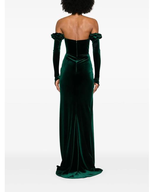 Cristallini Black Brigitte Maxi Dress