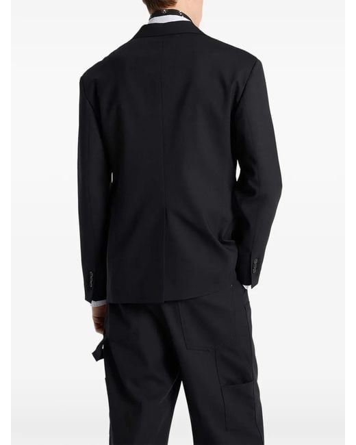 DSquared² Tailored2 Dan Wollen Blazer in het Blue voor heren