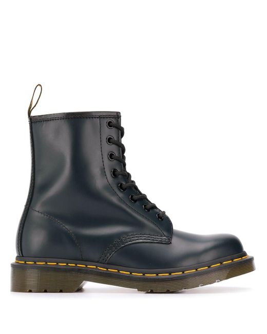 Dr. Martens Leather 1460 Smooth in Navy (Blue) - Save 79% | Lyst