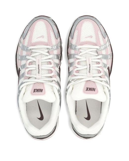 Nike White Panelled Trainers