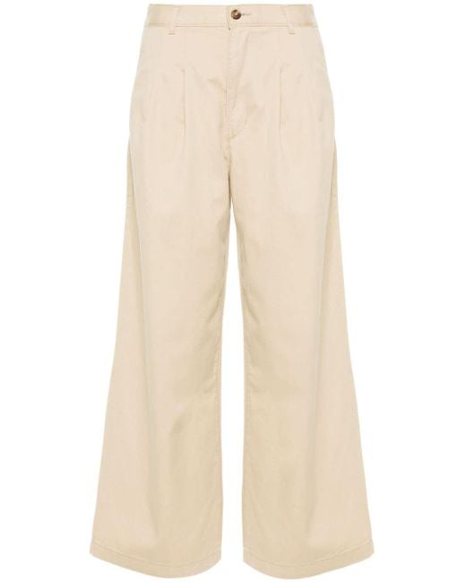 Pantalones anchos con pinzas Levi's de color Natural