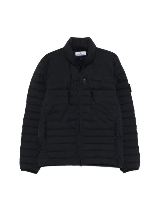 Stone Island Black Jacket for men