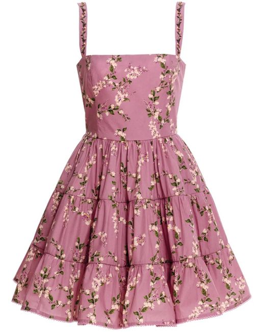 Agua Bendita Pink Lima Mini Dress