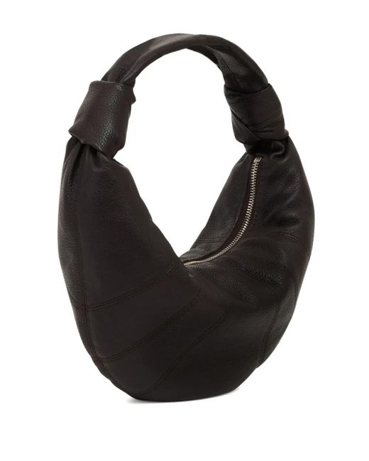 Lemaire Black Mini Fortune Croissant Tote Bag