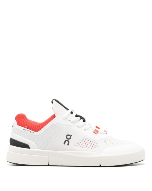 On Shoes The Roger Spin Sneakers Met Logo Reliëf in het White