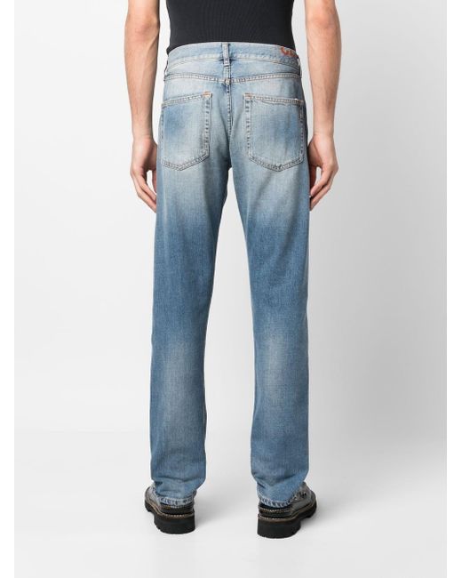 Dondup Straight Jeans in het Blauw voor heren | Lyst NL