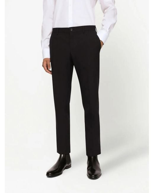 Dolce & Gabbana Pak Met Enkele Rij Knopen in het Black voor heren