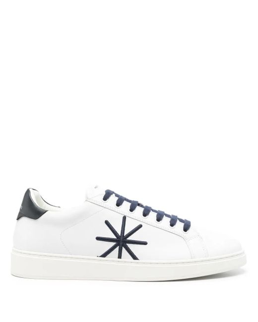 Manuel Ritz White Leather Sneakers for men