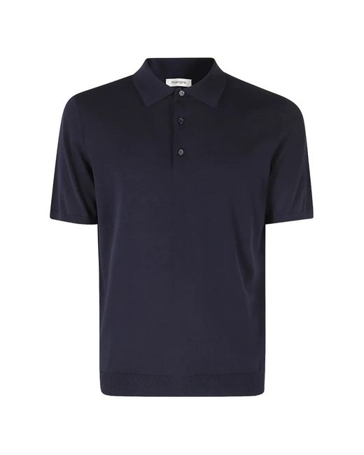 Kangra Blue Short-Sleeve Polo Shirt for men