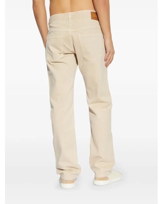Isabel Marant Lewys Straight-Leg-Jeans in Natural für Herren