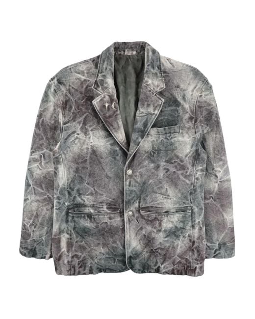 メンズ THUG CLUB Bio Army タイダイ ジャケット Gray