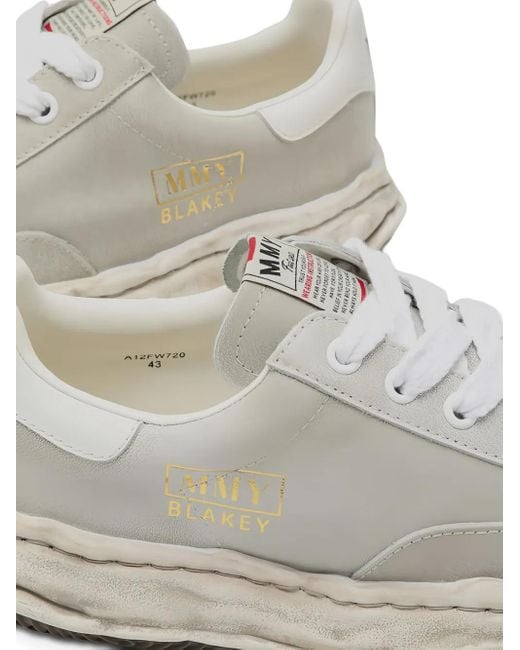 Maison Mihara Yasuhiro Blakey Sneakers in White für Herren