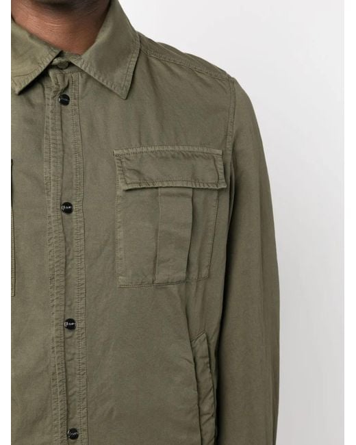 Camicia di Herno in Green da Uomo