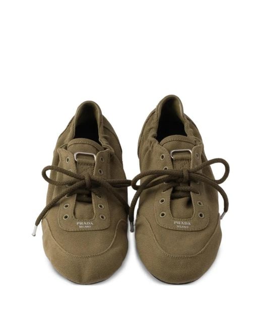 Sneakers Collapse di Prada in Green