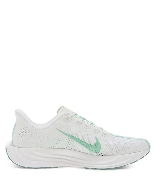 Nike White Pegasus Plus Low-Top Sneakers