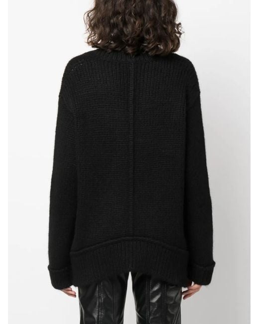 Tom Ford Black V-Neck Pullover Jumper