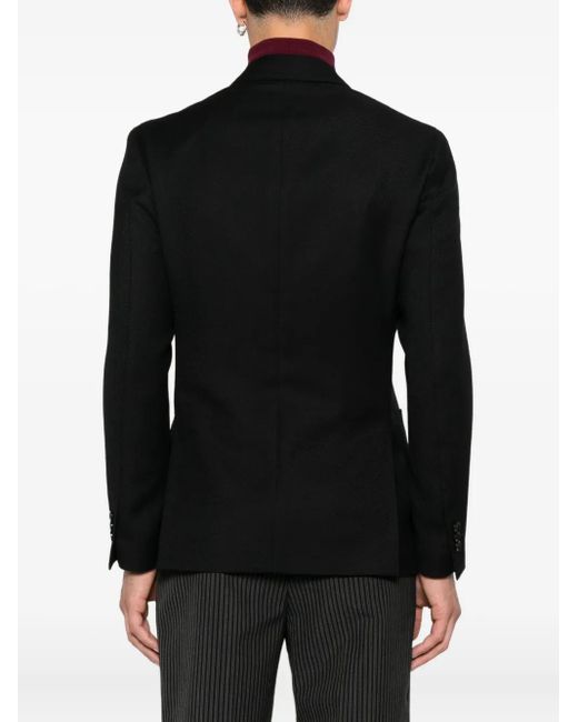 メンズ Lardini ダブルジャケット Black