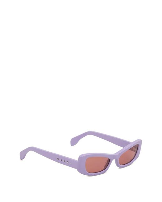 Marni Pink Lunettes De Soleil Nyama À Monture Papillon