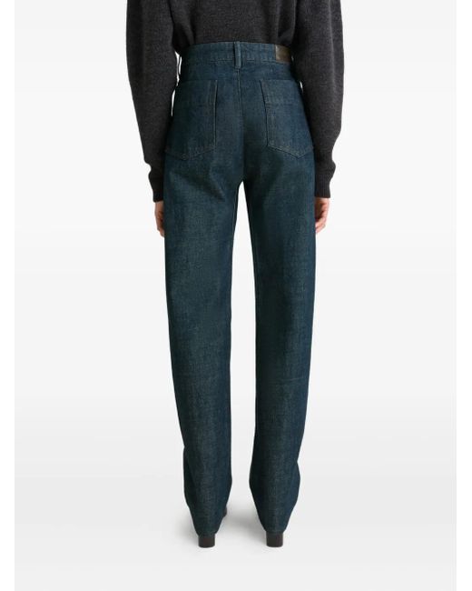 Lemaire Blue Twisted Five-Pocket Jeans