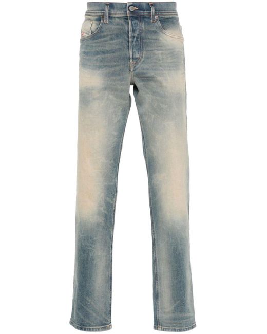 DIESEL Blue D-finitive Tapered Jeans for men