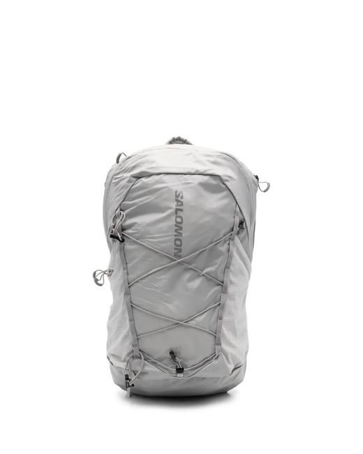 Mochila Con Logo Estampado Salomon de hombre de color Gray