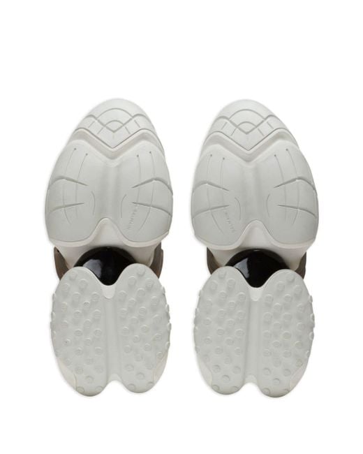 Balmain White Unicorn Low-top Sneakers