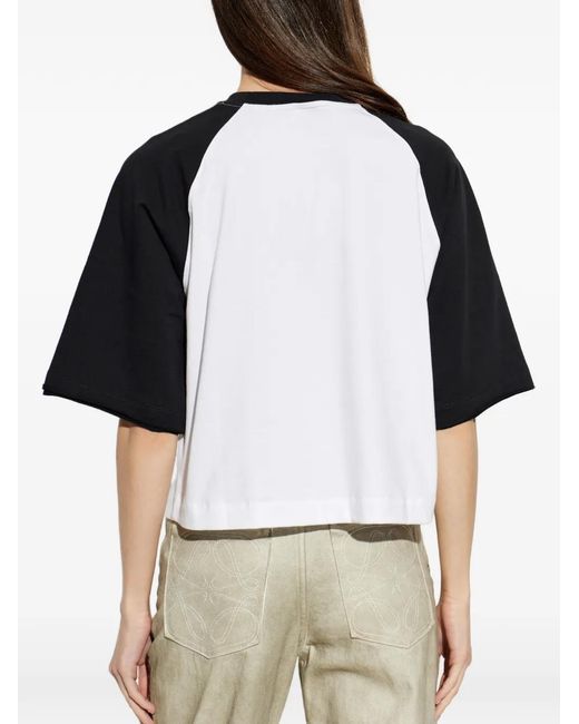 Moose Knuckles Black Logo-Patch T-Shirt