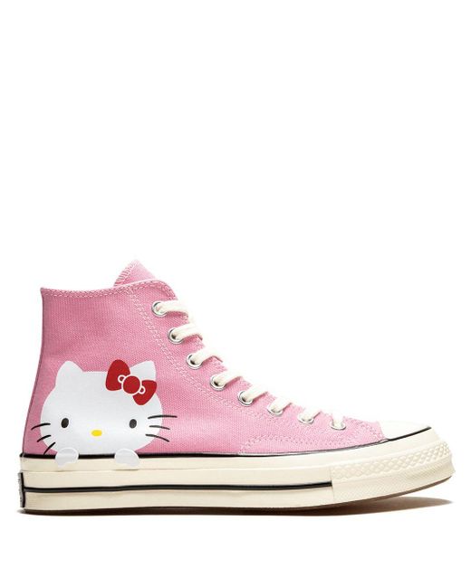 Zapatillas Chuck 70 Hi Hello Kitty x Converse de hombre de color Pink