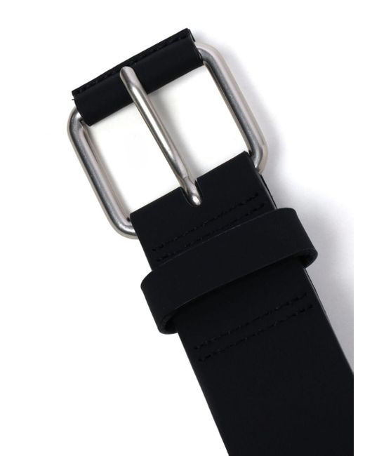 Hyein Seo Black Buckled Leather Belt