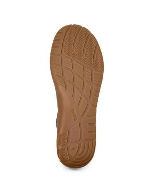 Camper Brown Peu Path+ Leather Ankle Boots for men