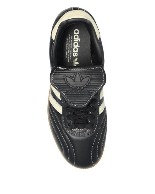 Adidas Samba Sneakers Met Drie Strepen in het Black