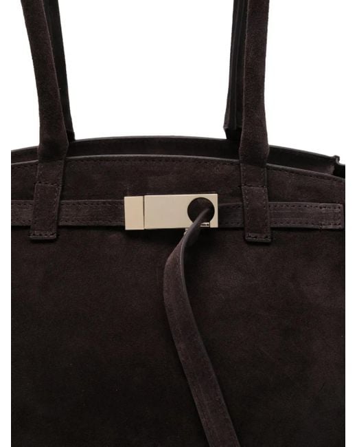 Benedetta Bruzziches スエード トートバッグ Black