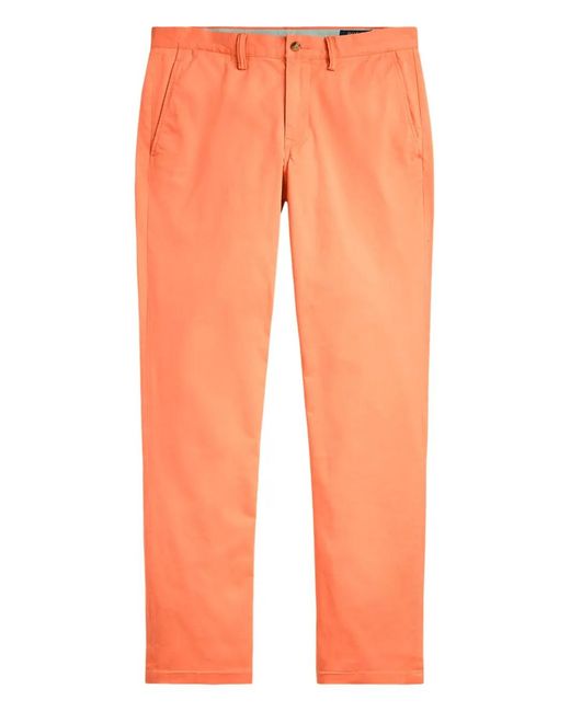 Polo Ralph Lauren Orange Cotton Trousers for men