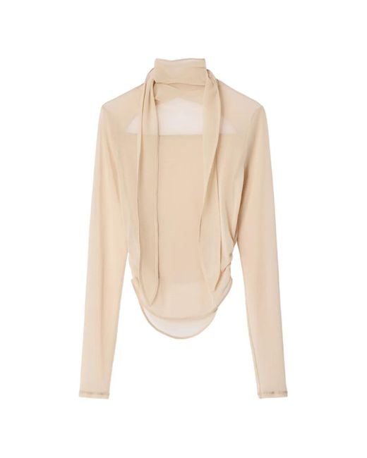 Lemaire White Ballerina Scarf Top
