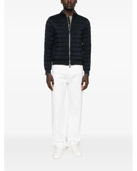 Moorer Black Zip Jacket for men